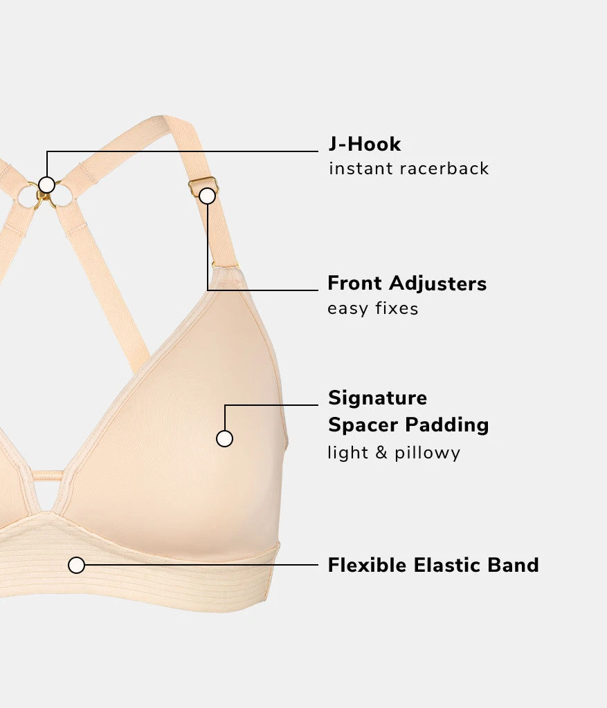 The Spacer Bra: Toasted Almond 12 The Spacer Bra: Toasted Almond - Image 12