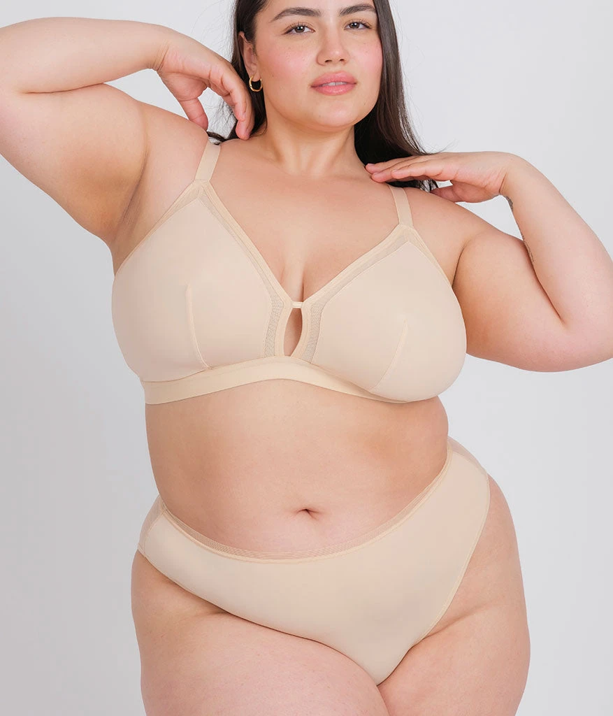 The Busty Bralette: Toasted Almond 1 The Busty Bralette: Toasted Almond