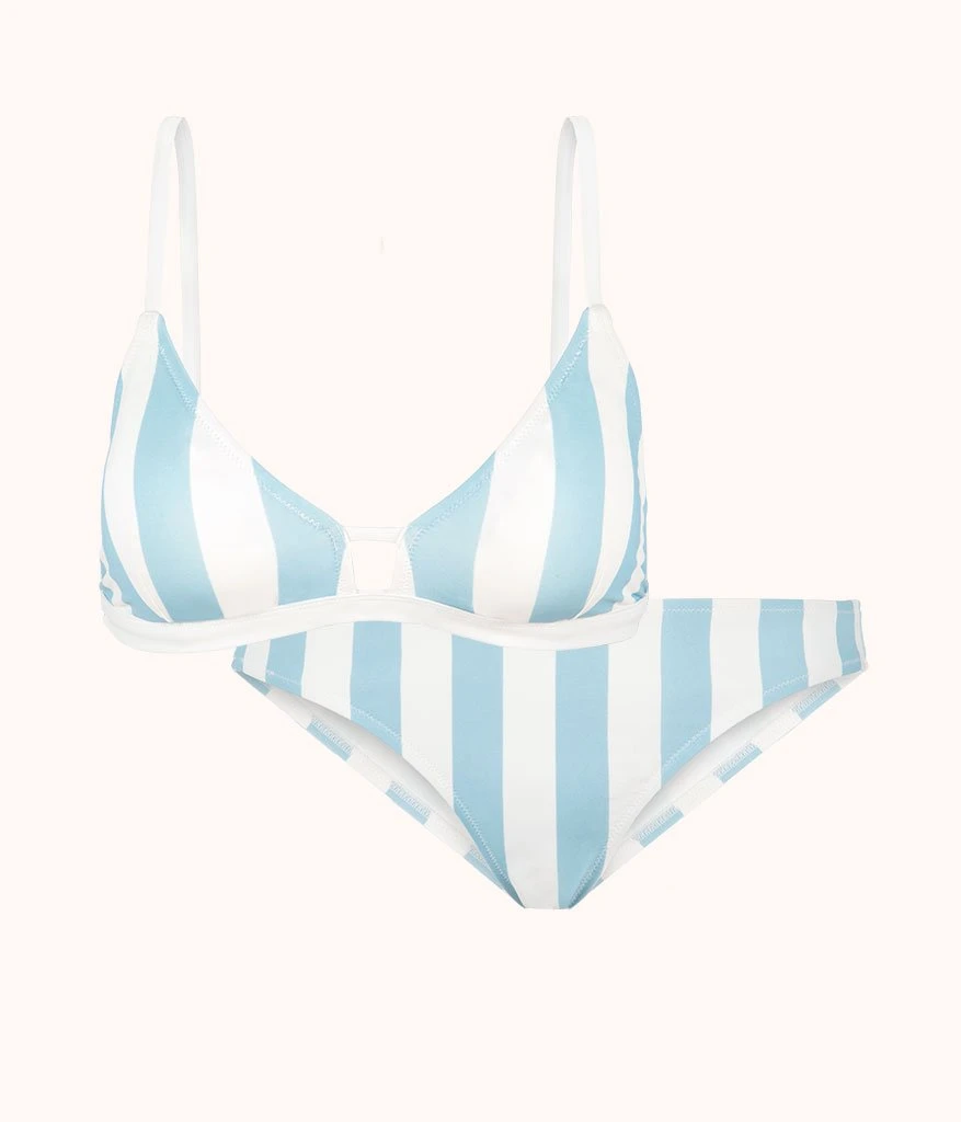 The Bralette & Bikini Swim Bundle: Cabana Stripe 1 The Bralette & Bikini Swim Bundle: Cabana Stripe