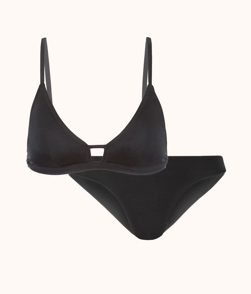 The Bralette & Bikini Swim Bundle: Jet Black 1 The Bralette & Bikini Swim Bundle: Jet Black