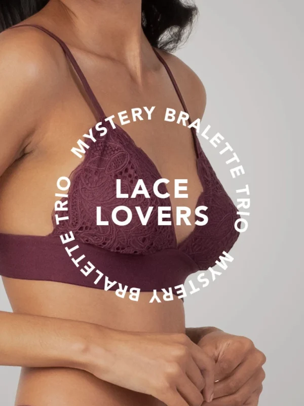 Lace Lovers Mystery Bralette Trio