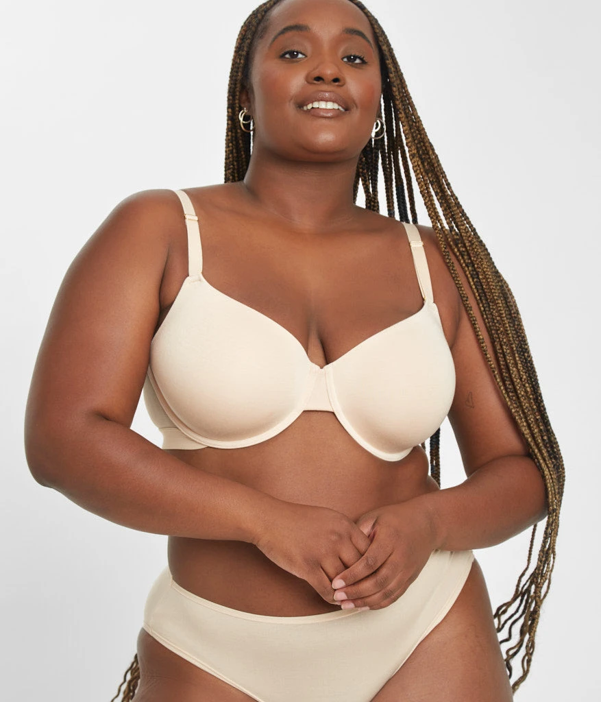 The All-Day T-Shirt Bra: Toasted Almond 2 The All-Day T-Shirt Bra: Toasted Almond - Image 2