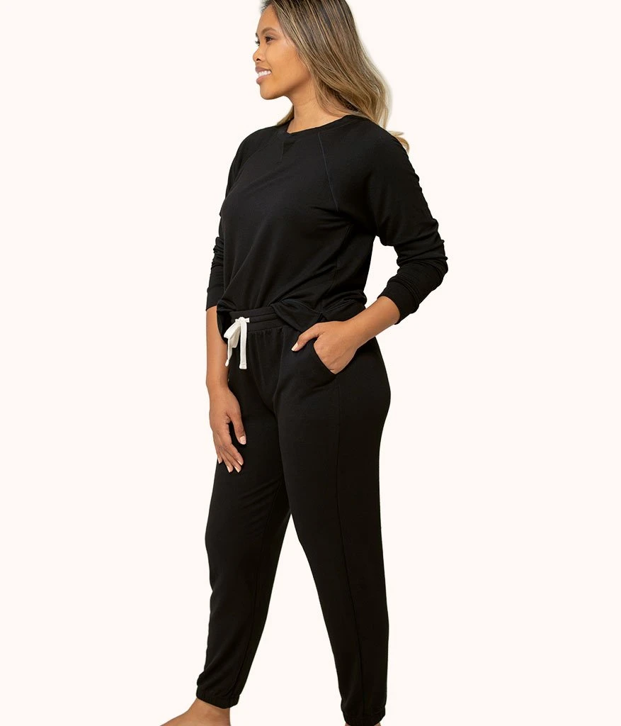 The Terry-Soft Jogger: Jet Black 2 The Terry-Soft Jogger: Jet Black - Image 2