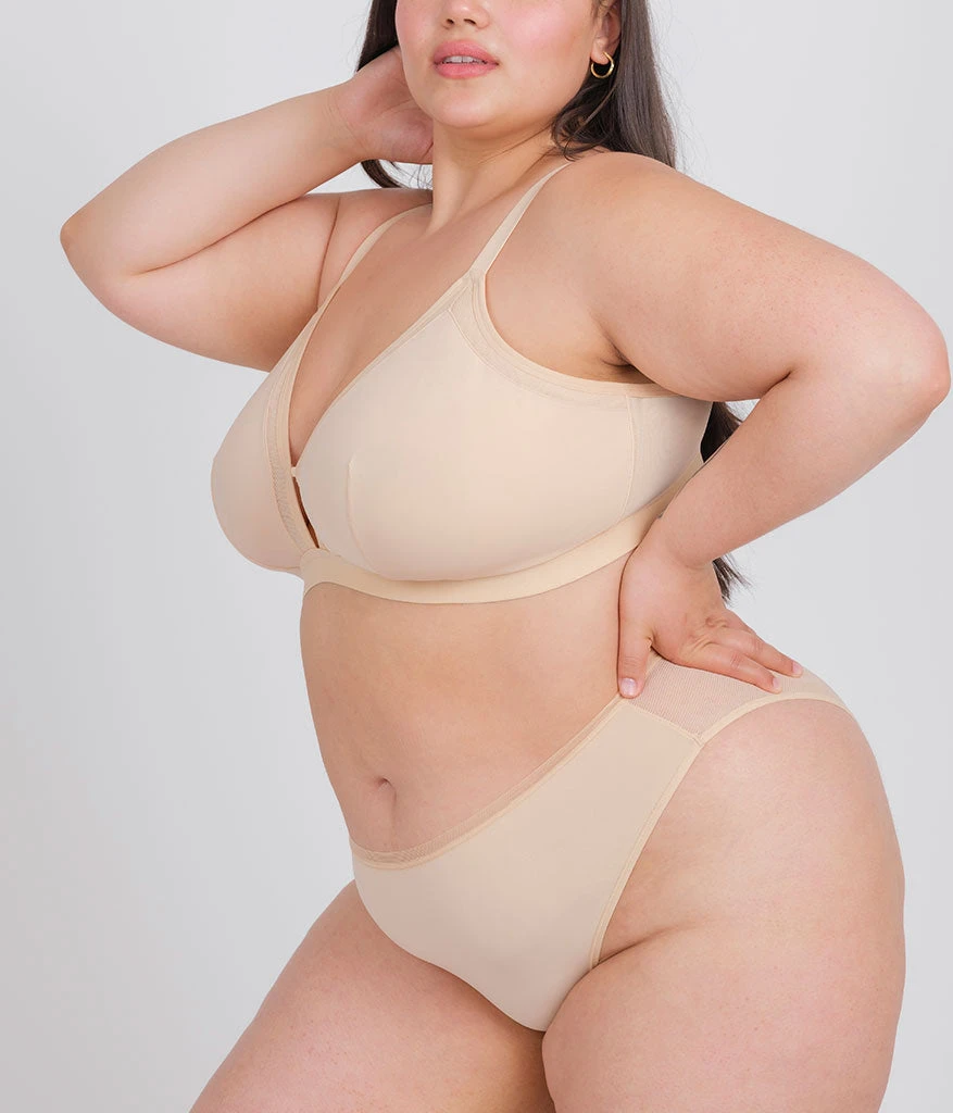 The Busty Bralette: Toasted Almond 2 The Busty Bralette: Toasted Almond - Image 2