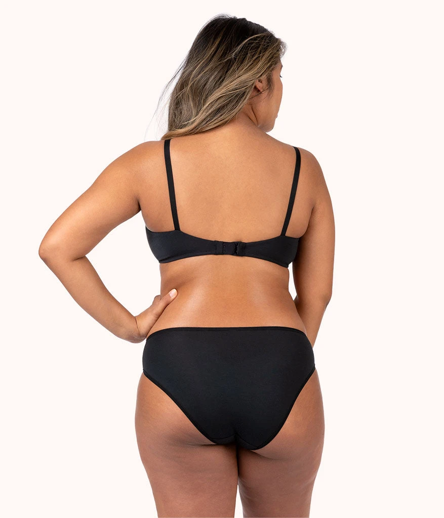 The All-Day Nursing Bralette: Jet Black 3 The All-Day Nursing Bralette: Jet Black - Image 3