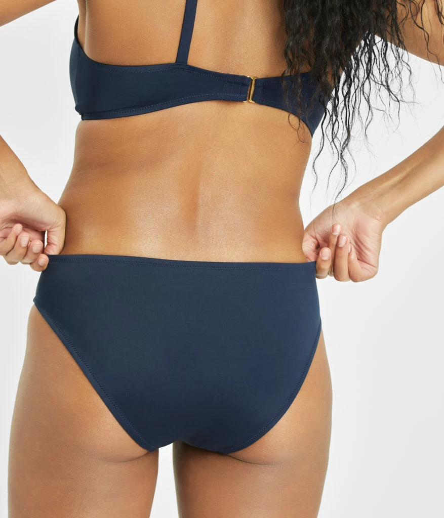 The Swim Bikini Bottom: Navy 3 The Swim Bikini Bottom: Navy - Image 3