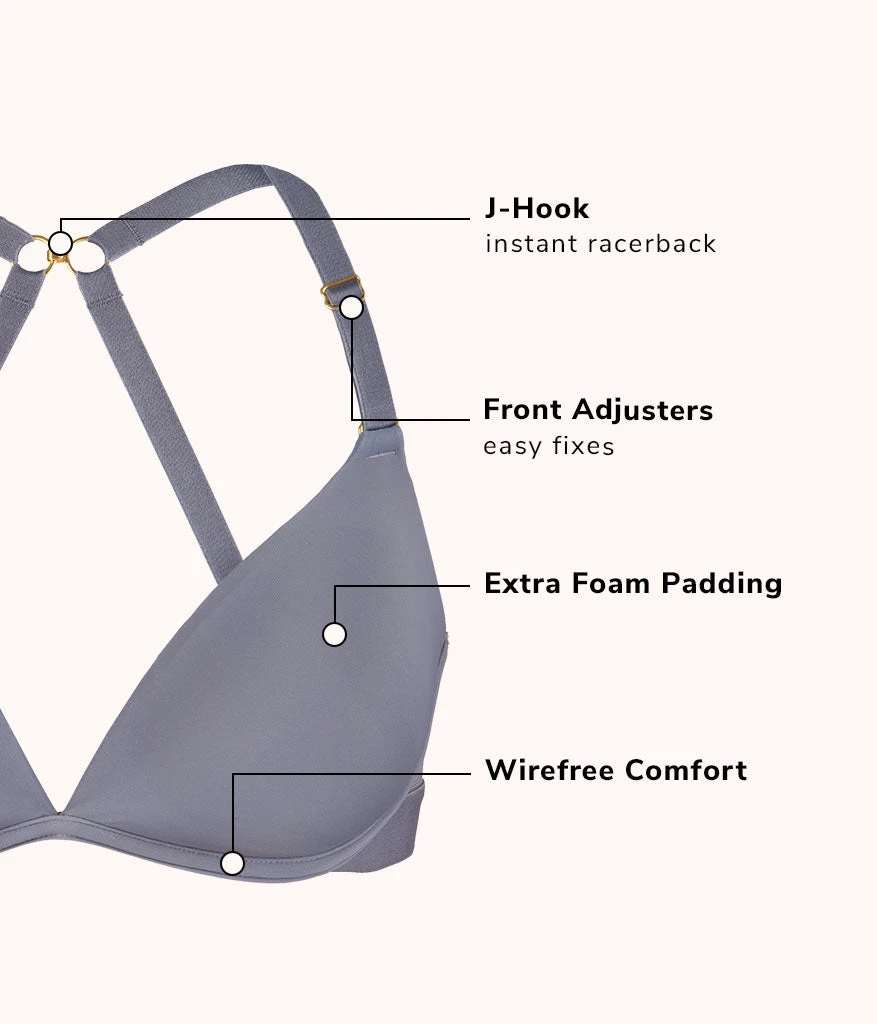 The Deep V No-Wire Push-Up Bundle: Toasted Almond/Smoke - Image 4