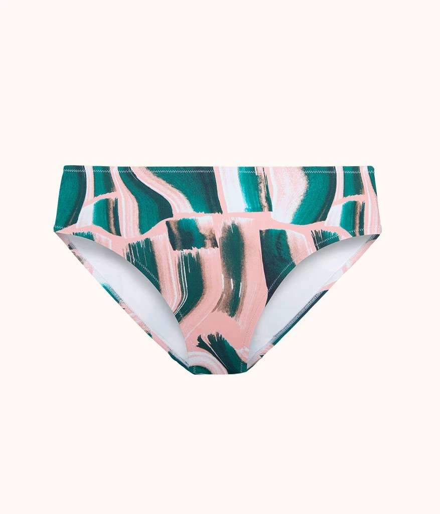 The Swim High Waist Bikini Bottom: Paint Brush 4 The Swim High Waist Bikini Bottom: Paint Brush - Image 4