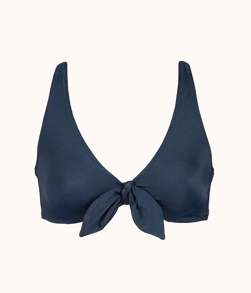 The Swim Plunge Bralette: Navy 5 The Swim Plunge Bralette: Navy - Image 5