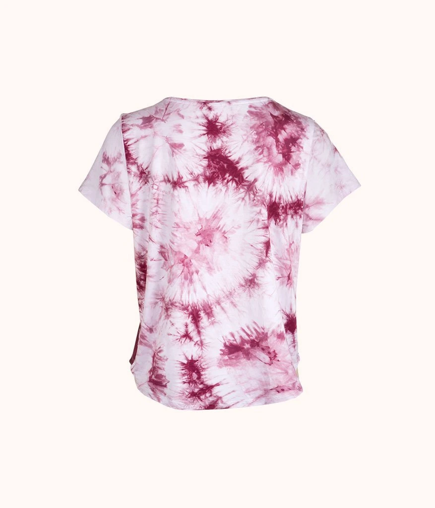 The All-Day Tie Dye Tee: Pink Tie Dye 5 The All-Day Tie Dye Tee: Pink Tie Dye - Image 5