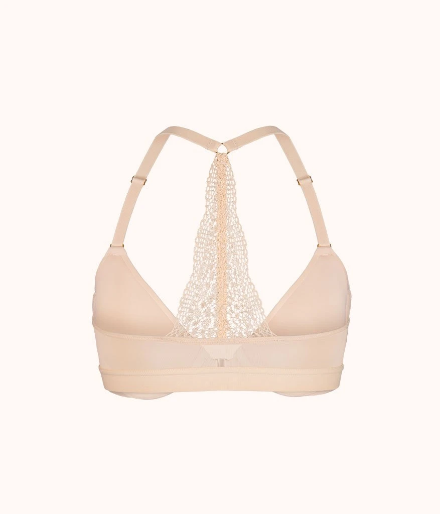 The Front Close T-Shirt Bra: Toasted Almond - Image 7