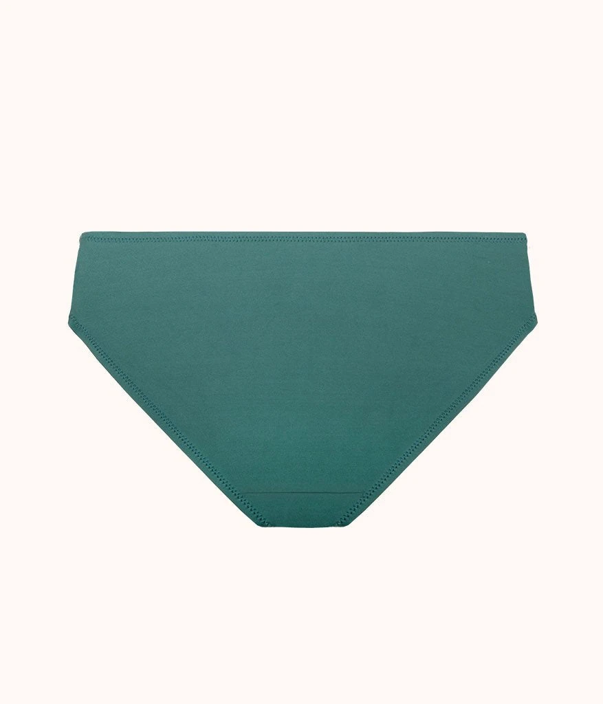 The Swim High Waist Bikini Bottom: Harbor Green 2 The Swim High Waist Bikini Bottom: Harbor Green - Image 2