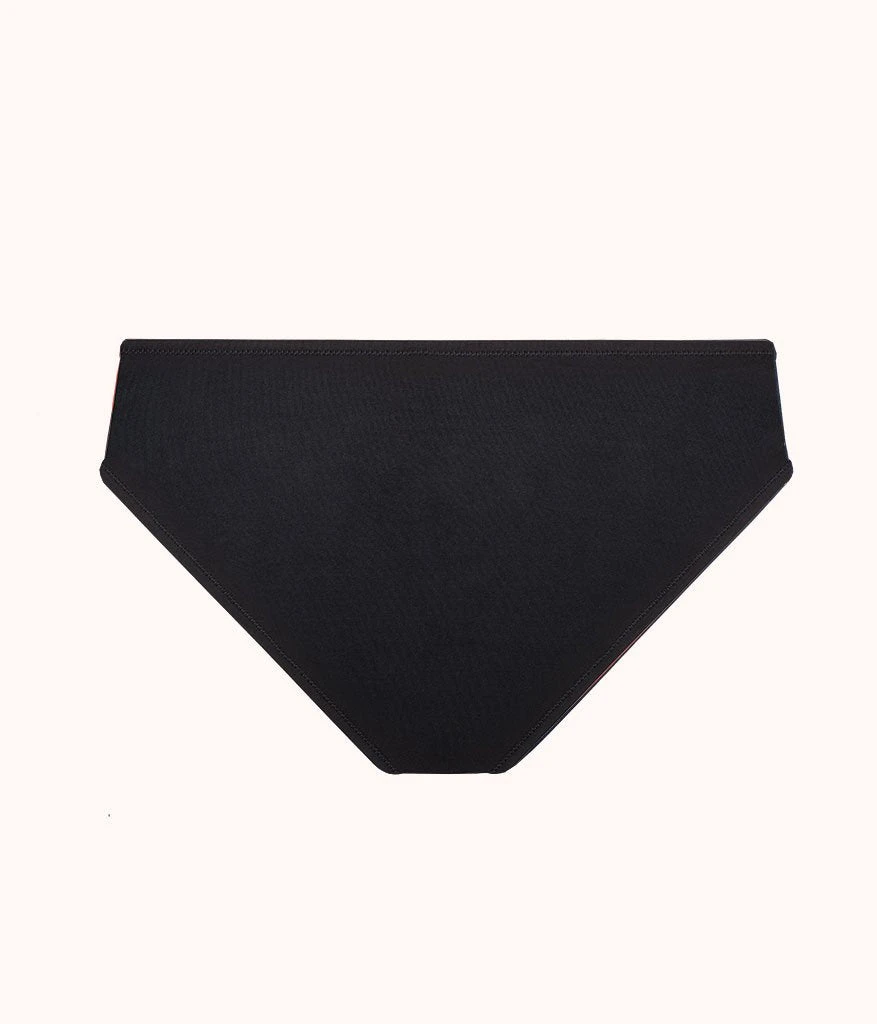 The Swim High Waist Bikini Bottom: Jet Black 6 The Swim High Waist Bikini Bottom: Jet Black - Image 6