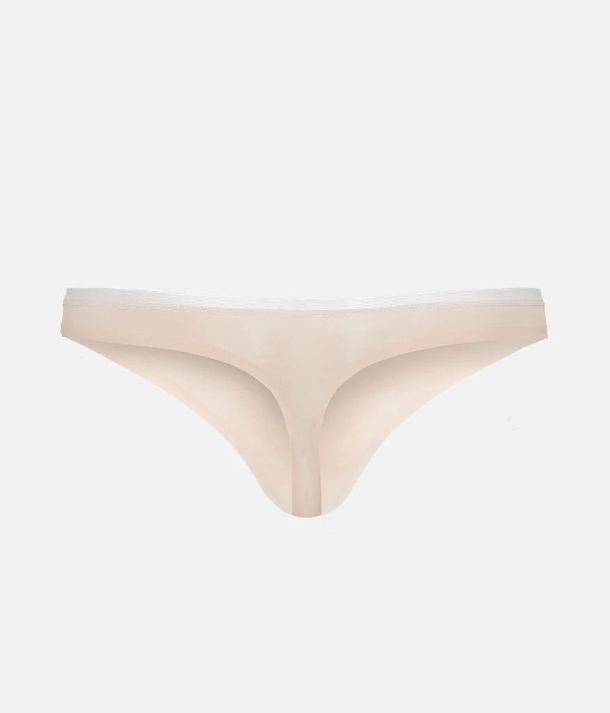 The No Show Thong: Toasted Almond 5 The No Show Thong: Toasted Almond - Image 5