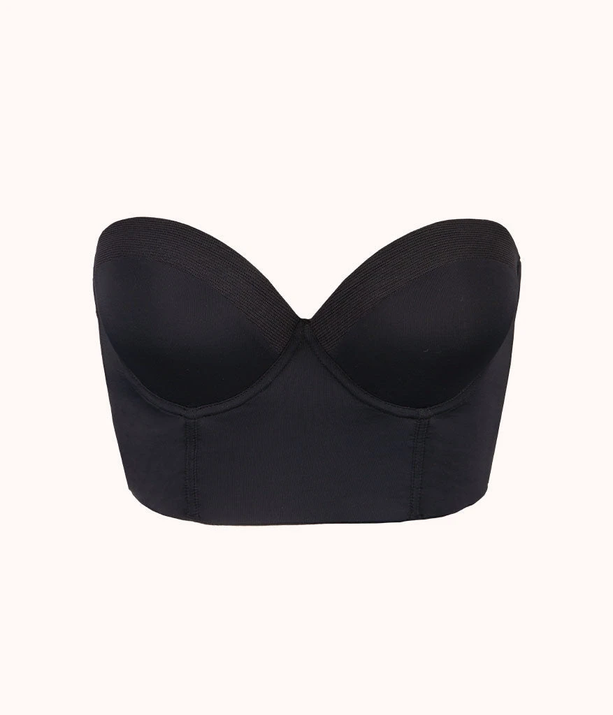 The Low Back Strapless: Jet Black 5 The Low Back Strapless: Jet Black - Image 5