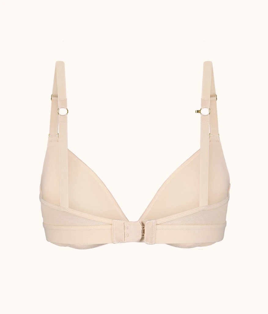 The Deep V No-Wire Push-Up: Toasted Almond 9 The Deep V No-Wire Push-Up: Toasted Almond - Image 9