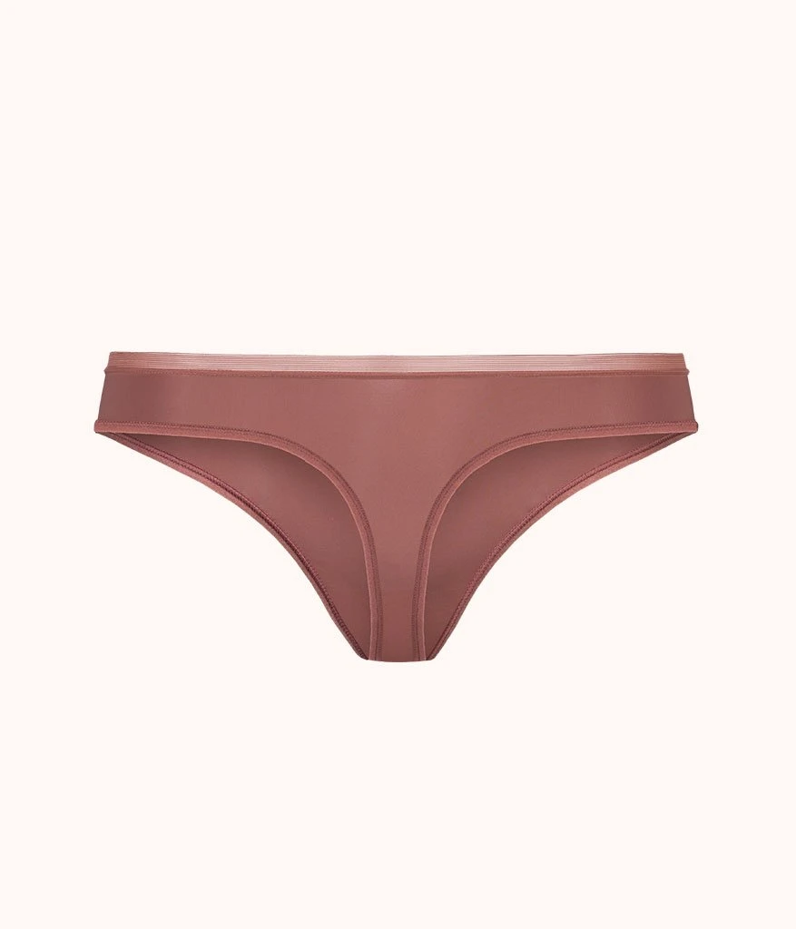 The No Show Thong: Umber 2 The No Show Thong: Umber - Image 2