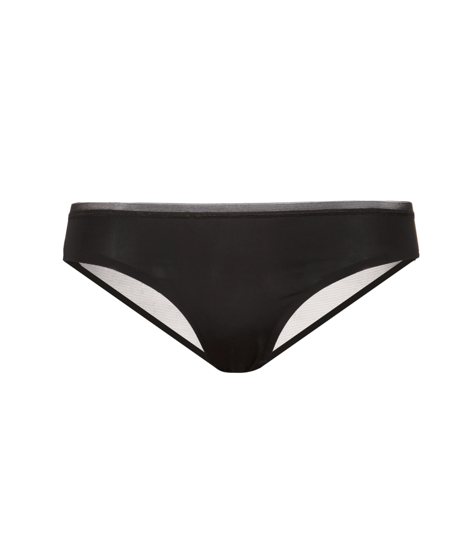 The Mesh Back Bikini: Jet Black 4 The Mesh Back Bikini: Jet Black - Image 4