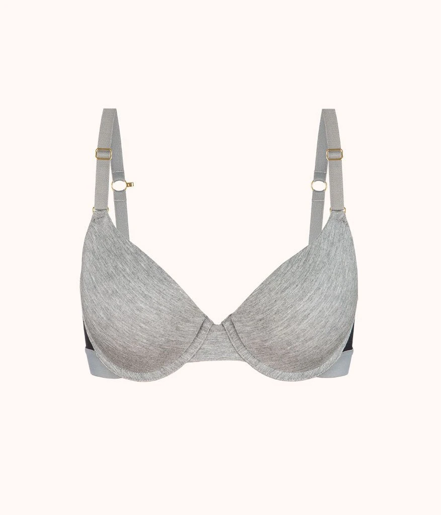 The All-Day T-Shirt Bra: Heather Gray 6 The All-Day T-Shirt Bra: Heather Gray - Image 6