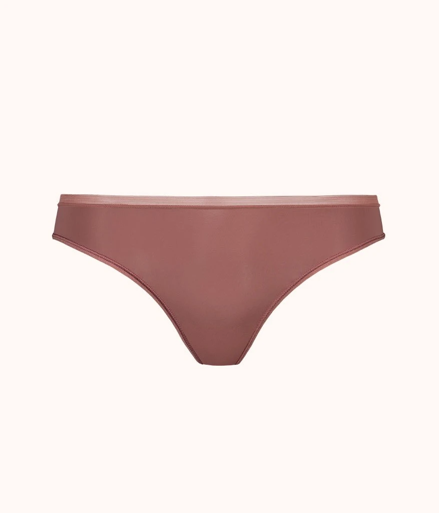 The No Show Thong: Umber 1 The No Show Thong: Umber